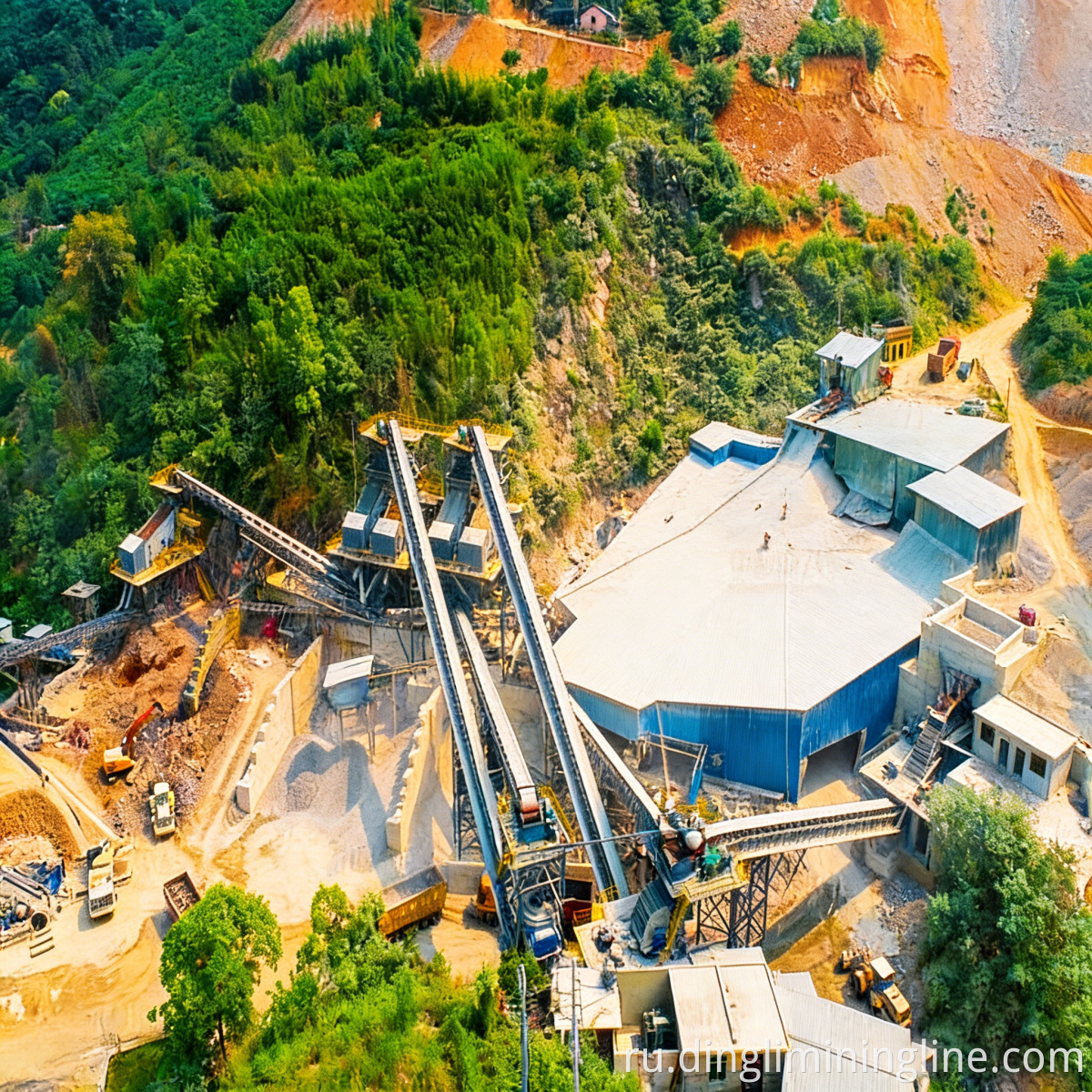 Custom Sand Aggregate Processing Line